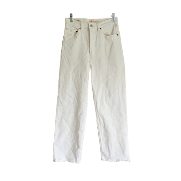 LEVI'S Ribcage Straight Ankle in Cloud Over Size 27 - Picture 10 of 16